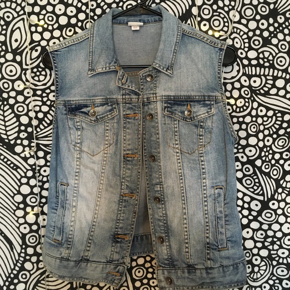 Merona x Target denim vest